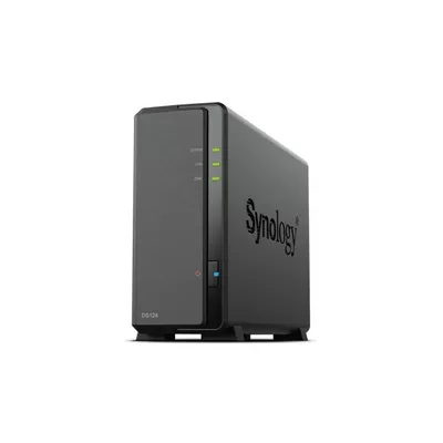 Synology Serwer DS124 1x0HDD RTD1619B 1GB DDR4 1xRJ45 2xUSB 2Y