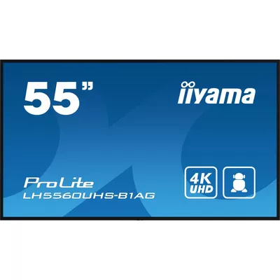 IIYAMA Monitor wielkoformatowy 43 cale LH5560UHS-B1AG matowy 24h/7 500(cd/m2) VA 3840 x 2160 UHD(4K) Android.11 Wifi CMS(iiSignage2)