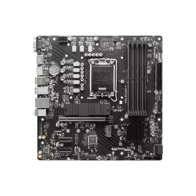 MSI Płyta główna PRO B760M-P s1700 4DDR5 DP/HDMI 2M.2 mATX