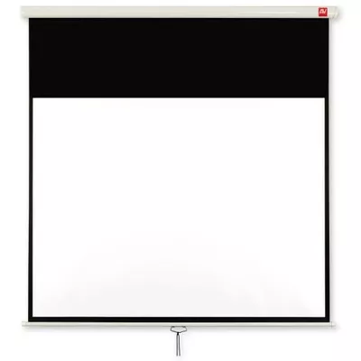 AVTek Ekran ścienny ręczny Video 200 (4:3, 196x146.5cm, powierzchnia biała, matowa)
