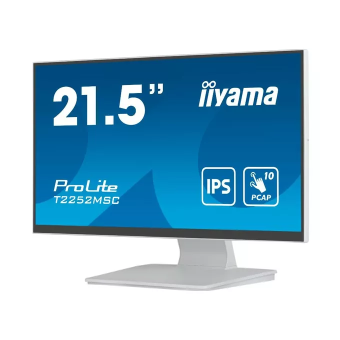 IIYAMA Monitor 22 cale T2252MSC-W2 10 PKT. POJ,IPS,HDMI,DP,2x1W,7H