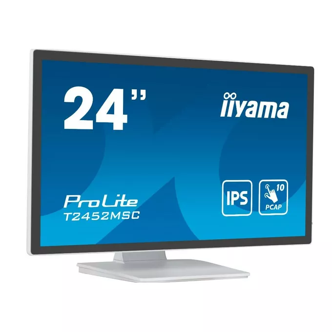 IIYAMA Monitor 24 cale T2452MSC-W1 10 PKT. POJ,IPS,HDMI,DP