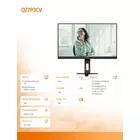 AOC Monitor Q27P3CV 27 cali IPS HDMIx2 DP USB-C Pivot