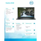 Dell Notebook Vostro 3530 Win11Pro i5-1335U/8GB/512GB SSD/15.6 FHD/Intel UHD/FgrPr/Cam &amp; Mic/WLAN + BT/Backlit Kb/3 Cell/3YPS