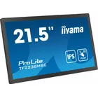 IIYAMA Monitor wielkoformatowy 21.5 cala TF2238MSC-B1 IPS,FHD,DP,HDMI,2x2W,2xUSB,600(cd/m2),  10pkt.7H,IP1X(Front),Pion/Poziom