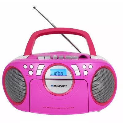 Blaupunkt Boombox FM PLL, kaseta, CD/MP3/USB/AUX