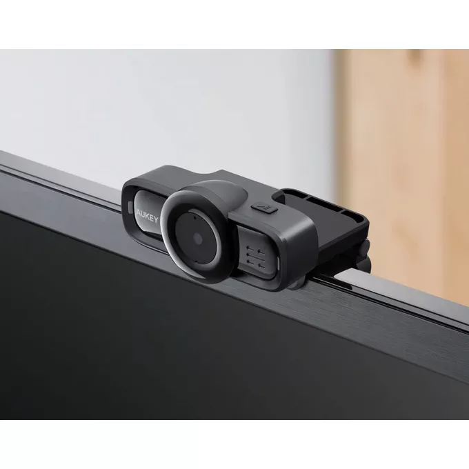AUKEY Kamera internetowa USB PC-LM3| Full HD 1920x1080 | Autofocus | 1080p | 30fps | Mikrofony stereo