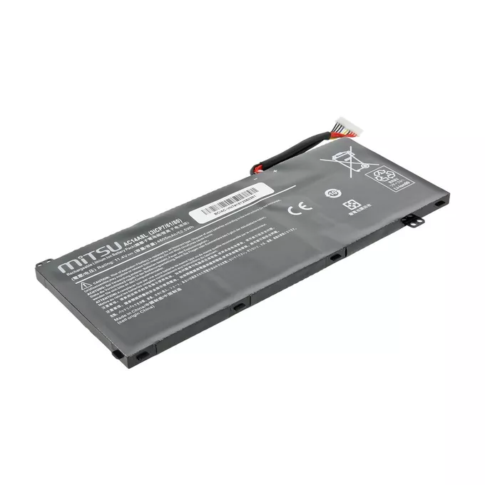 Mitsu Bateria do Acer Aspire V15, VN7 4605 mAh (52.5 Wh) 11.4 Volt
