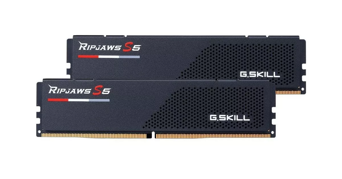 G.SKILL Pamięć PC DDR5 96GB (2x48GB) Ripjaws S5 6800MHz CL34 XMP3