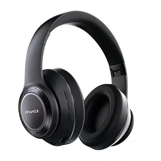 AWEI Słuchawki stereo Bluetooth A300BL nauszne Czarne