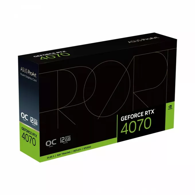 Asus Karta graficzna GeForce RTX 4070 PROART OC 12G GDDRX6 192bit 3DP