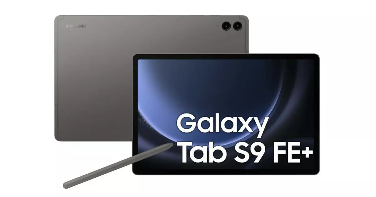 サムスン Galaxy Tab S9 FE (グレー - 128GB) Samsung-Tablet-Galaxy-Tab-S9-