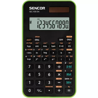 Sencor Kalkulator szkolno - naukowy SEC 106 GN 10 cyfr  56 funkcji