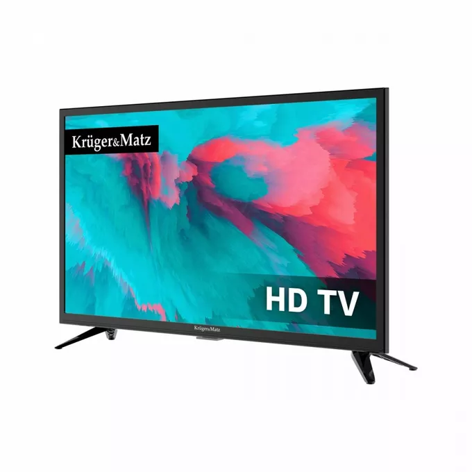 Kruger &amp; Matz Telewizor 24 cale HD DVB-T2 H.265 HEVC