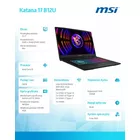 MSI Notebook Katana 17 B12UCRK-1055XPL  nOS/i5-12450H/16GB/512SSD/RTX3050/17.3