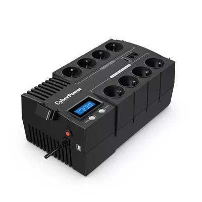 CyberPower Zasilacz awaryjny UPS BR1000ELCD-FR 1000VA/600W AVR/LCD/8xFR/1xUSB/RJ11/RJ45