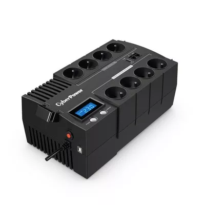 CyberPower Zasilacz awaryjny UPS BR700ELCD-FR 700VA/420W AVR/LCD/8xFR/1xUSB/RJ11/RJ45