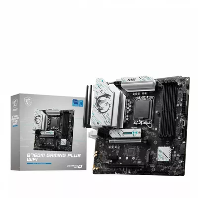 MSI Płyta główna B760M GAMING PLUS WIFI s1700 4DDR5 DP/HDMI mATX