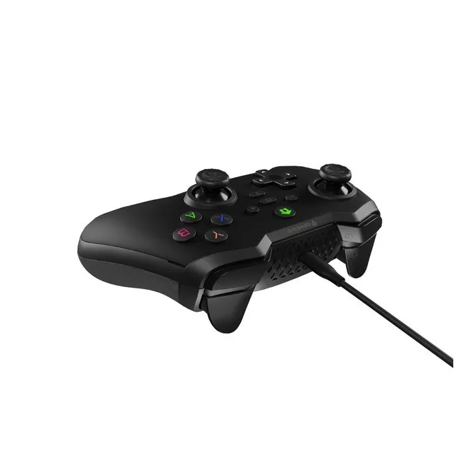 Natec Gamepad Genesis Mangan 300 przewodowy do PC/Switch/Mobile Czarny