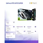 ZOTAC Karta graficzna GeForce RTX 4070 SUPER TRINITY 12GB GDDRX6 192bit czarna