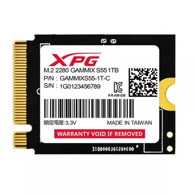 Adata Dysk SSD XPG GAMMIX S55 1TB PCIe 4x4 5/3.7MB/s M2230