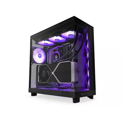 NZXT Obudowa H6 Flow RGB z oknem Czarna