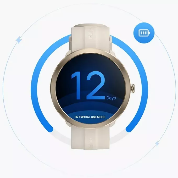 Maimo Smartwatch Watch R WT2001 Złoty Android iOS