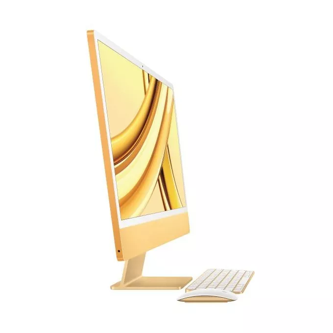 Apple iMac 24 cale: M3 8/10, 8GB, 256GB - Żółty