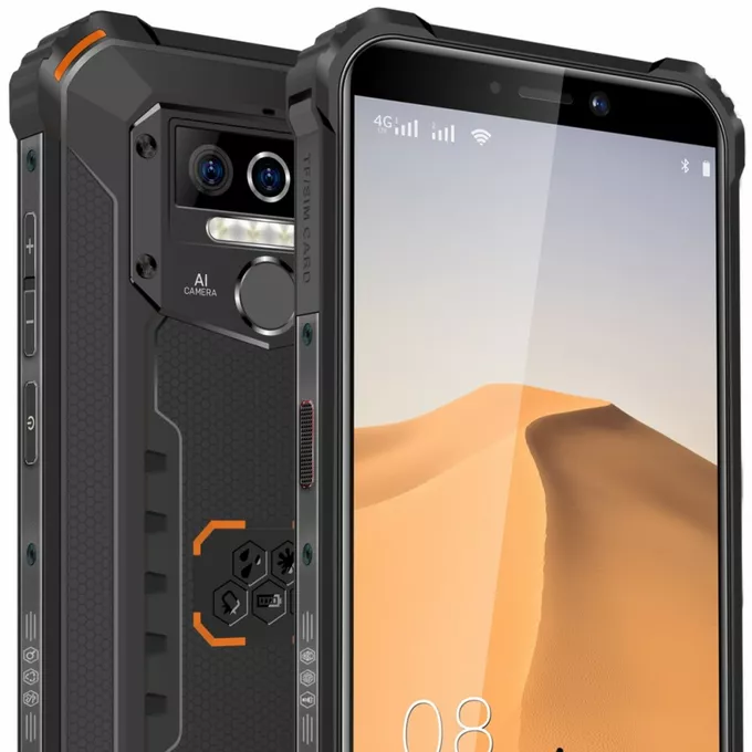 OUKITEL Smartfon WP5 4/64GB 8000 mAh DualSIM pomarańczowy