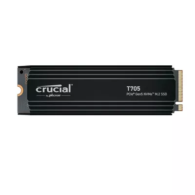 Crucial Dysk SSD T705  1TB M.2 NVMe 2280 PCIe 5.0 13600/10200 radiator
