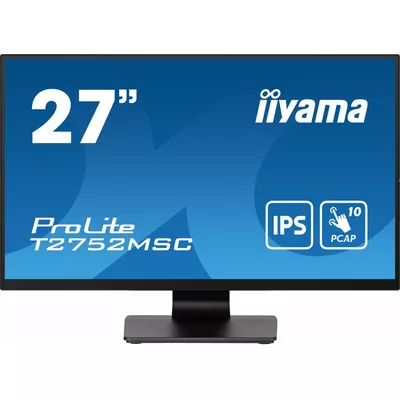 IIYAMA Monitor 27 cali T2752MSC-B1 10 PKT. POJ,IPS,HDMI,DP,2x2USB(3.2),2x1W400cd/m2,7H,