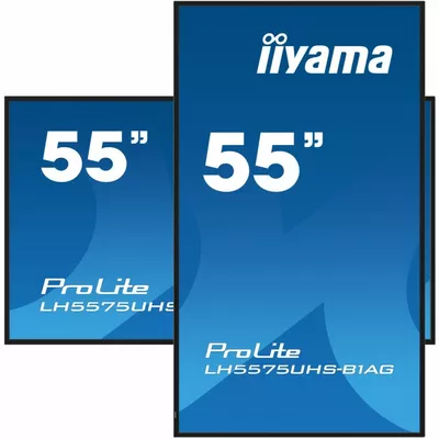 IIYAMA Monitor 54.6 cali ProLite LH5575UHS-B1AG,24/7,IPS,ANDROID.11,4K