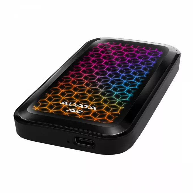 Adata Dysk SSD External SE770 2TB USB3.2-A/C RGB