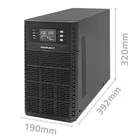 Qoltec Zasilacz awaryjny UPS 3kVA | 3000W | Power Factor 1.0 | LCD | EPO| USB | On-line