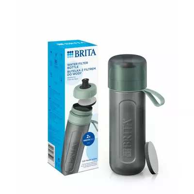 Brita Butelka filtrująca Active + 2 MicroDisc pastelowa zieleń