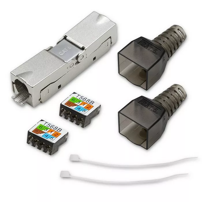 さーえ Qoltec Wtyk RJ45 beznarzędziowy STP | CAT6 | JACK PIN