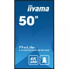 IIYAMA Monitor wielkoformatowy 49.5 cala LH5060UHS-B1AG matowy 24h/7 500(cd/m2) VA 3840 x 2160 UHD(4K) Android.11 Wifi CMS(iiSignage2)