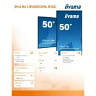 IIYAMA Monitor wielkoformatowy 49.5 cala LH5060UHS-B1AG matowy 24h/7 500(cd/m2) VA 3840 x 2160 UHD(4K) Android.11 Wifi CMS(iiSignage2)