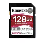 Kingston Karta pamięci SD 128GB React Plus 280/100/MB/s U3 V60