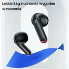 USAMS Słuchawki Bluetooth TWS 5.2 NX10 Series Dual Microfon różowe