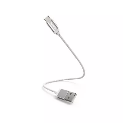 Hama Kabel ładujący USB-C 0,2m Biały
