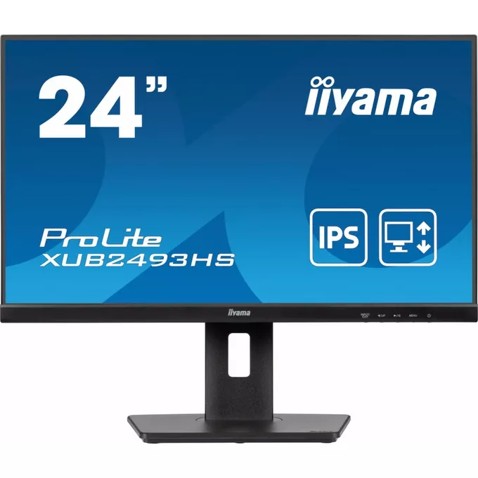 IIYAMA Monitor 23.8 cala ProLite XUB2493HS-B6 IPS.HDMI.DP.2x2W.HAS