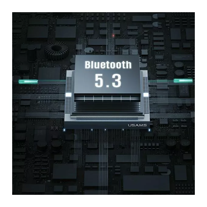 USAMS Słuchawki Bluetooth TWS 5.3 X-Don Series Dual microfon ENC fioletowe