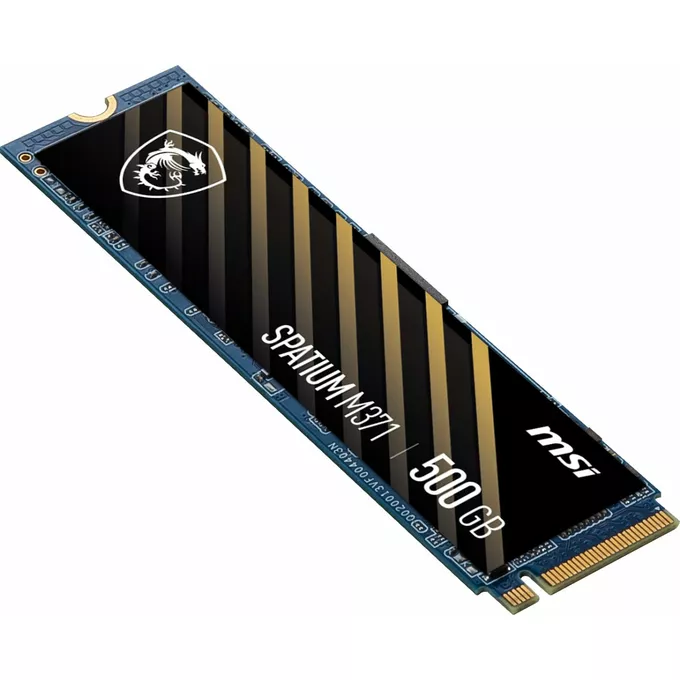 MSI Dysk SSD SPATIUM M371 500GB M.2 PCIe3 2200/1150MB/s