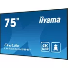 IIYAMA Monitor 75 cali LH7565UHSB-B1, 24/7, IPS, ANDROID 11, 4K, 800cd