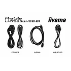 IIYAMA Monitor 75 cali LH7565UHSB-B1, 24/7, IPS, ANDROID 11, 4K, 800cd