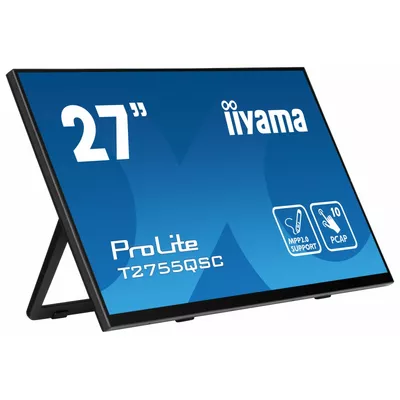 IIYAMA Monitor 27 cali T2755QSC-B1 Dotyk, USB, HDMI, IPS, QHD