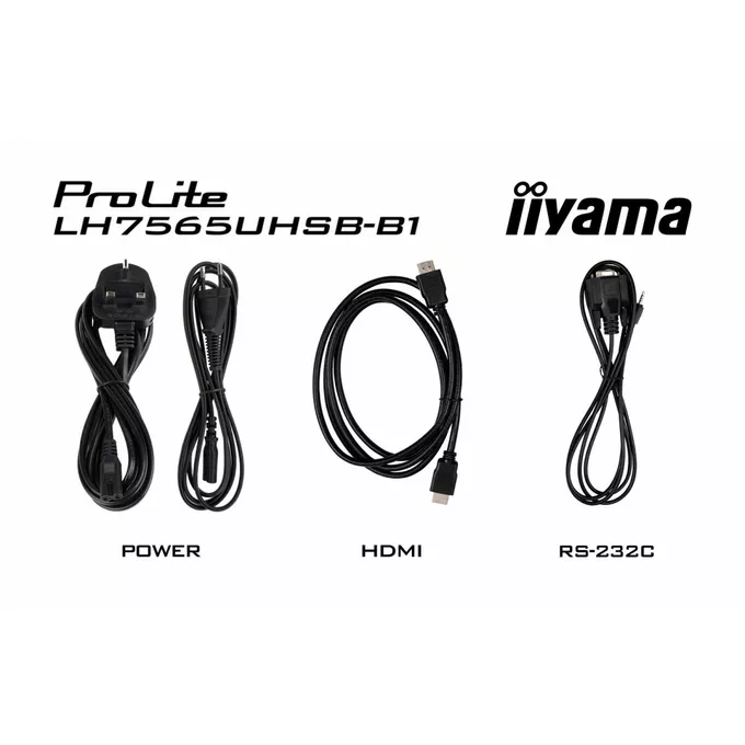 IIYAMA Monitor 75 cali LH7565UHSB-B1, 24/7, IPS, ANDROID 11, 4K, 800cd