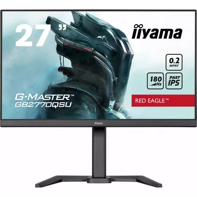 IIYAMA Monitor 27 cali GB2770QSU-B6 0.2ms,IPS,DP,HDMI,180Hz
