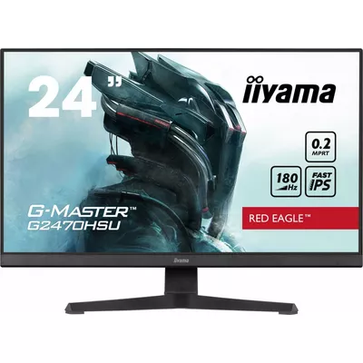 IIYAMA Monitor G-Master 23.8 cala G2470HSU-B6 0.2ms,IPS,DP,HDMI,180Hz